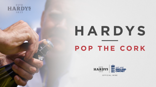 Hardys Pop The Cork | Alastair Cook