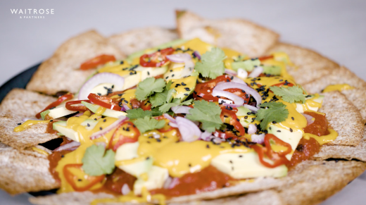 Vegan ‘Cheesy’ nachos