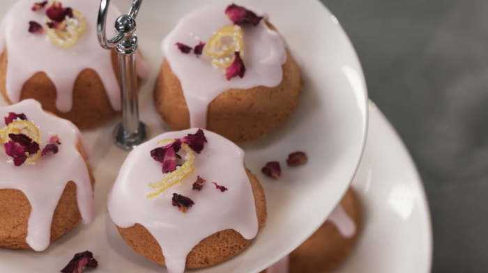 Martha Collison’s Mini Lemon & Rose Cakes | Waitrose & Partners