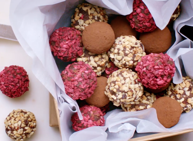 Valentine’s truffles