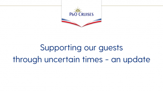 P&O Cruises | Pause in operations