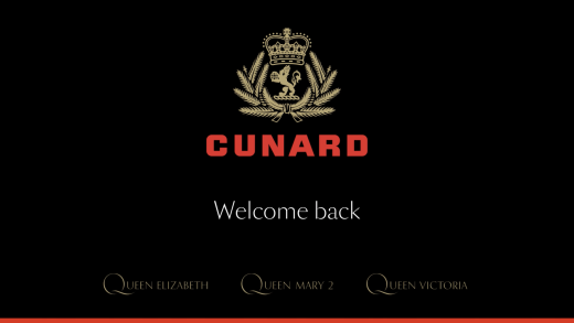 Cunard | Welcome back