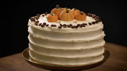 At Home | John Whaite’s Pumpkin Spiced Latte Cake