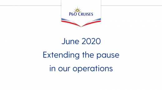 P&O Cruises | Pause in operations update