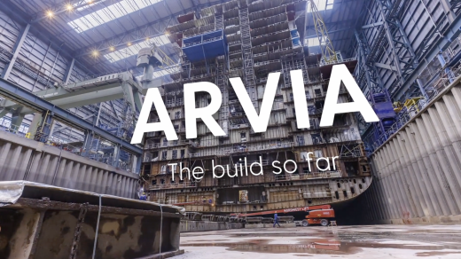 P&O Cruises | Arvia Build So Far