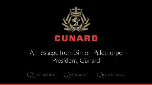 Cunard | A message from President Simon Palethorpe