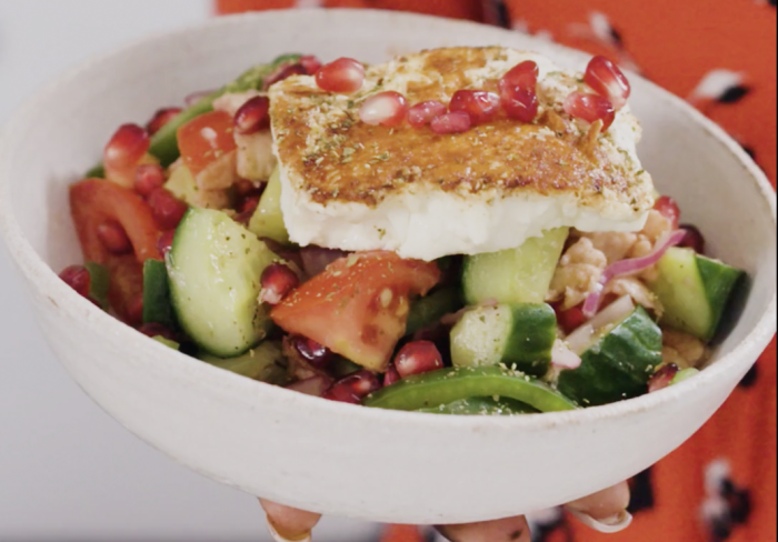 BBC Food Healthy Eating | Tai Ibitoye’s Greek Salad with crispy feta