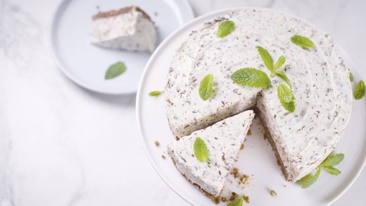 At Home | Chetna Makan’s Mint Chocolate Cheesecake