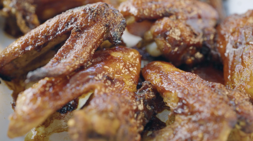At Home | John Gregory-Smith’s Sticky Pomegranate Chicken Wings