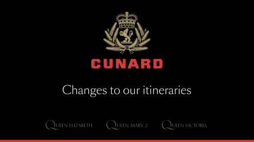 Cunard | Changes to our itineraries