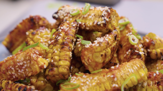 At Home | Shelina Permalloo’s Sticky BBQ Tamarind Corn Ribs