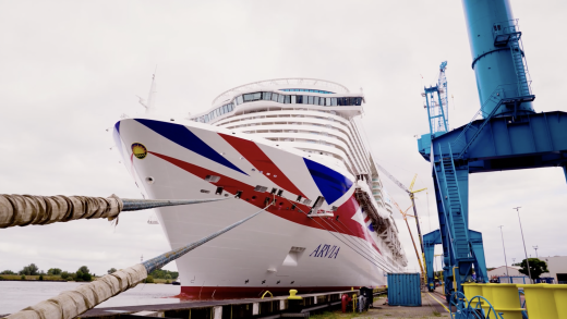 P&O Cruises | Arvia Float Out