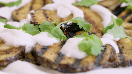 At Home | Chetna Makan’s Grilled Vadouvan Aubergines