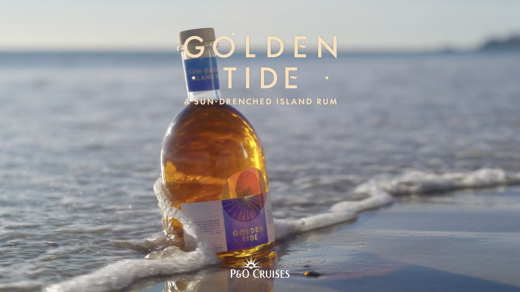 P&O Cruises in partnership with Tidal Rum | Golden Tide
